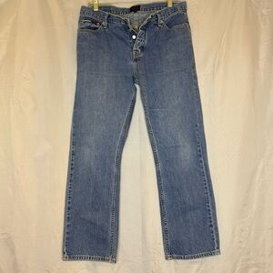 Tommy Hilfiger Women's Denim Straight Jeans y2k